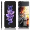Роскошный чехол для Samsung Galaxy Z Flip 4 3 5G, черный ПК, жесткие чехлы для телефонов, модная задняя крышка ZFlip Funda My Hero Academia Shell Sac