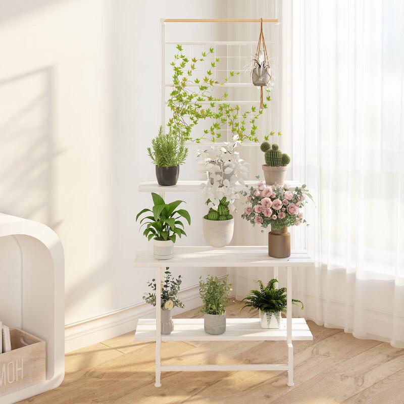 MiLing Rolling Tiered Plant Stand
