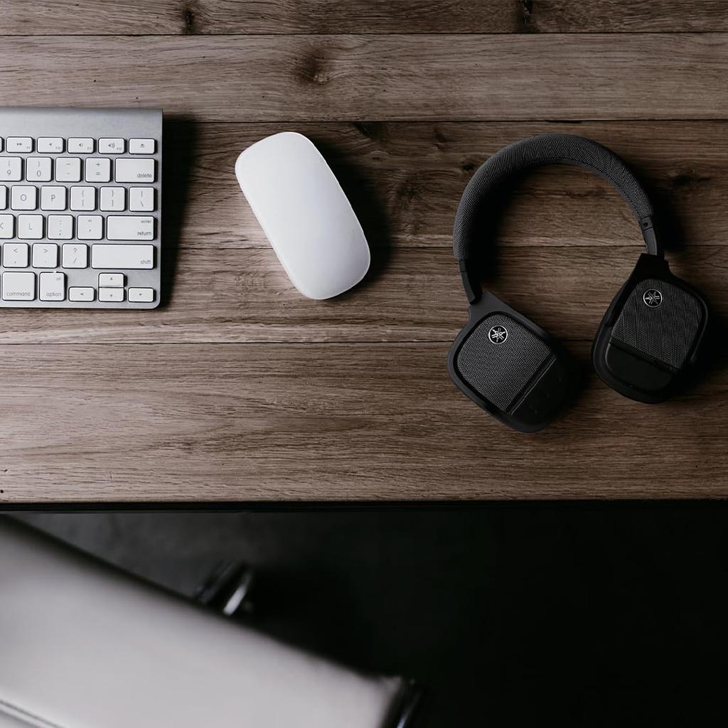 YAMAHA Беспроводные наушники YH-L700A(В) Наушники Surround/3D Sound Field/Активное шумоподавление/Оптимизатор прослушивания Black