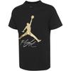 Jumpman Flight Logo Design Удобная простая мягкая футболка с коротким рукавом для мужчин, черные топы AO0665-011