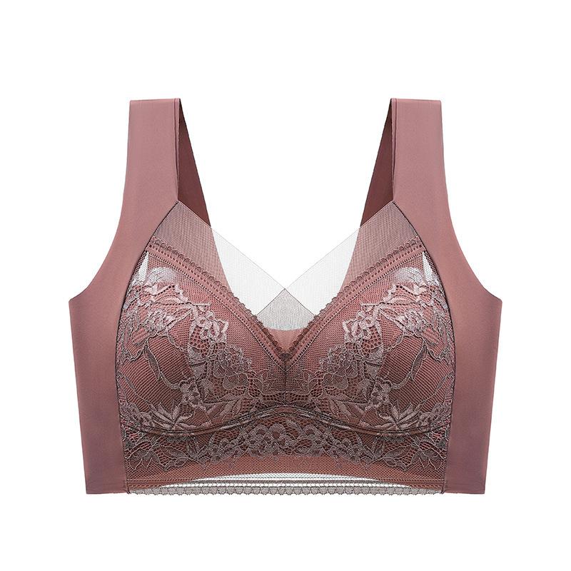 Bras for Woman Wireless Underwear Sleep Bralette One Piece Soild Color Brassiere Light and Thin No Wire Comfortable Lace Seamless Vest