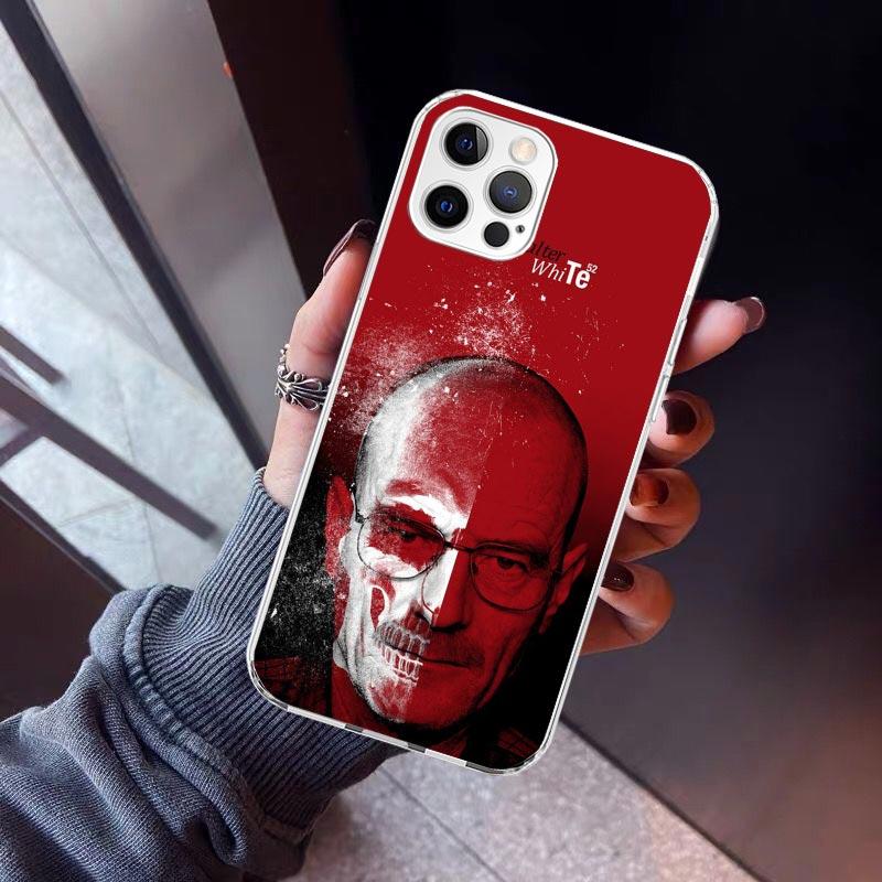 Breaking Bad WalterWhite Phone Case For iPhone 17 Air 16 15 Pro Max 14 Plus 13 Mini 12 11 Cover 7 8 SE Silicone Shell Print Fund