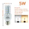 1PCS E27 LED Corn Light Bulbs 3W 5W 7W 9W 12W U Tube Fluorescent Neon Flood Lights 220V 110V Home Lamps 360° Lighting