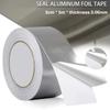 Kell Серебряная лента из алюминиевой фольги, высокотемпературный клей для ремонта воздуховодов, 5 м * 5 см