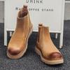 Высокие кожаные ботинки мужские британские ботинки Chelsea Vintage Tooling Cigarette Boots Rhubarb Boots Sleeve Martin Boots 2229-J