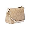 Coach Nolita 19 Классический логотип Цветочная инкрустация Застежка-молния Женская сумка-клатч Хаки CH619-IMOT4