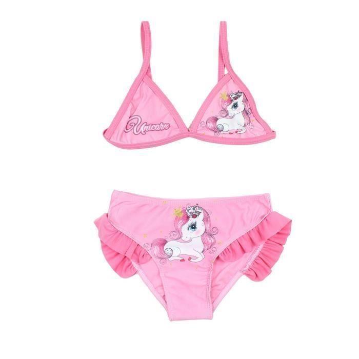 Swimsuit - Unicorn Valley - UNI24-0593 S2-5/6A - Pink - Girl - Child