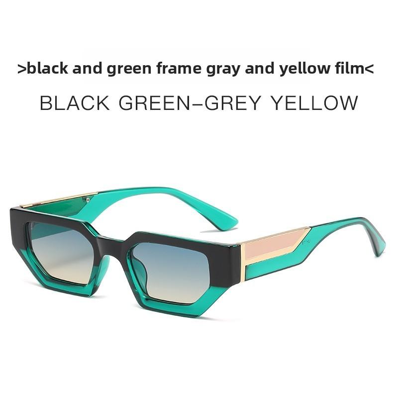 Retro Mens Square Sunglasses With Uv400 Protection For Travel And Fashion
