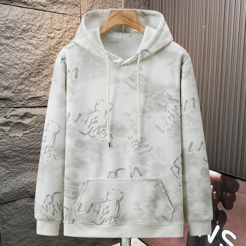 Большие размеры 6XL-10XL Модные толстовки оверсайз для мужчин Одежда Повседневные топы с длинным рукавом Худи Мужская одежда для улицы