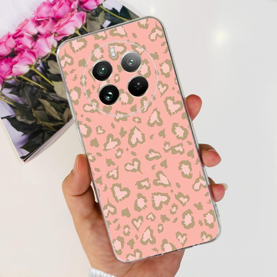 Чехол для Realme 12 Pro Plus RMX3840 Роскошный Расписной Чехол Мягкий Силиконовый Чехол для Телефона Для Realme 12 Pro Realme12 Pro+ Fundas Бампер