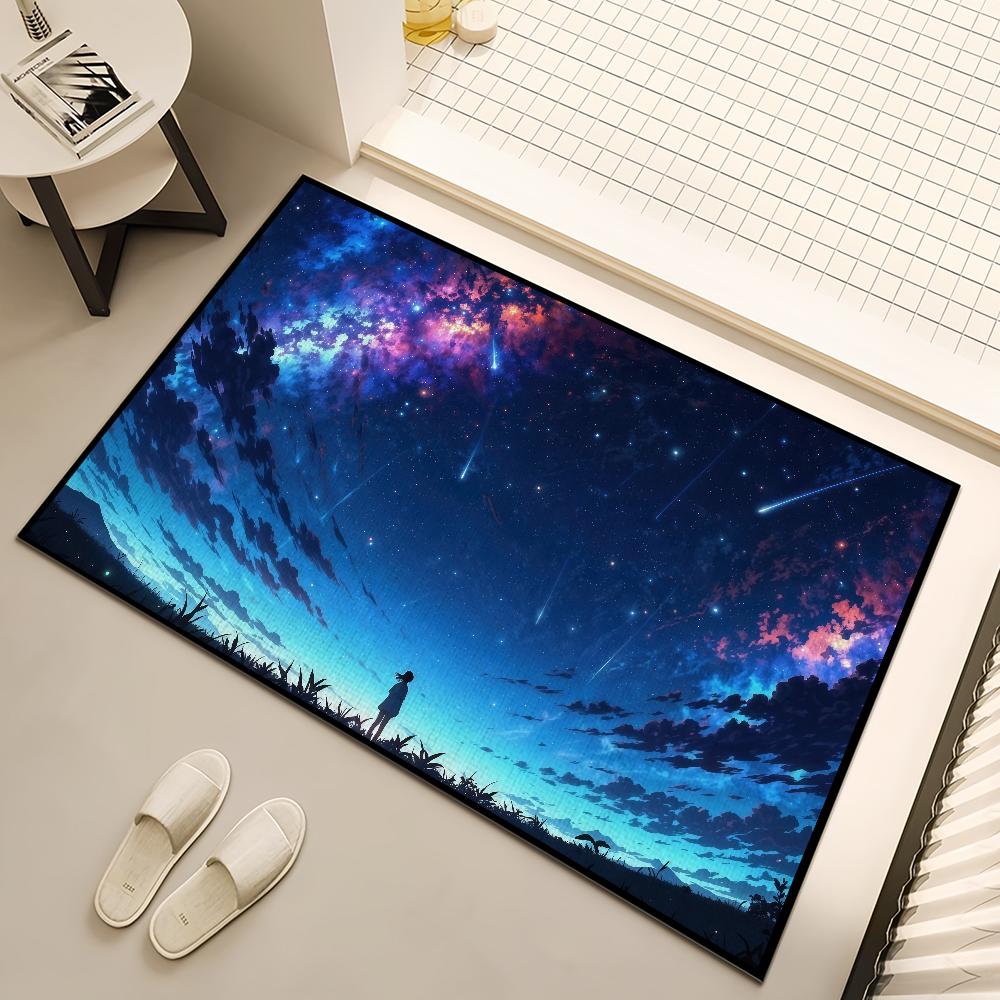 Аниме G-Girl Sky Milky Маленький ковер Прикроватный Кухня Ванная Гостиная Дом Дом Спальня Напольный коврик Придверный коврик Ковер Украшение