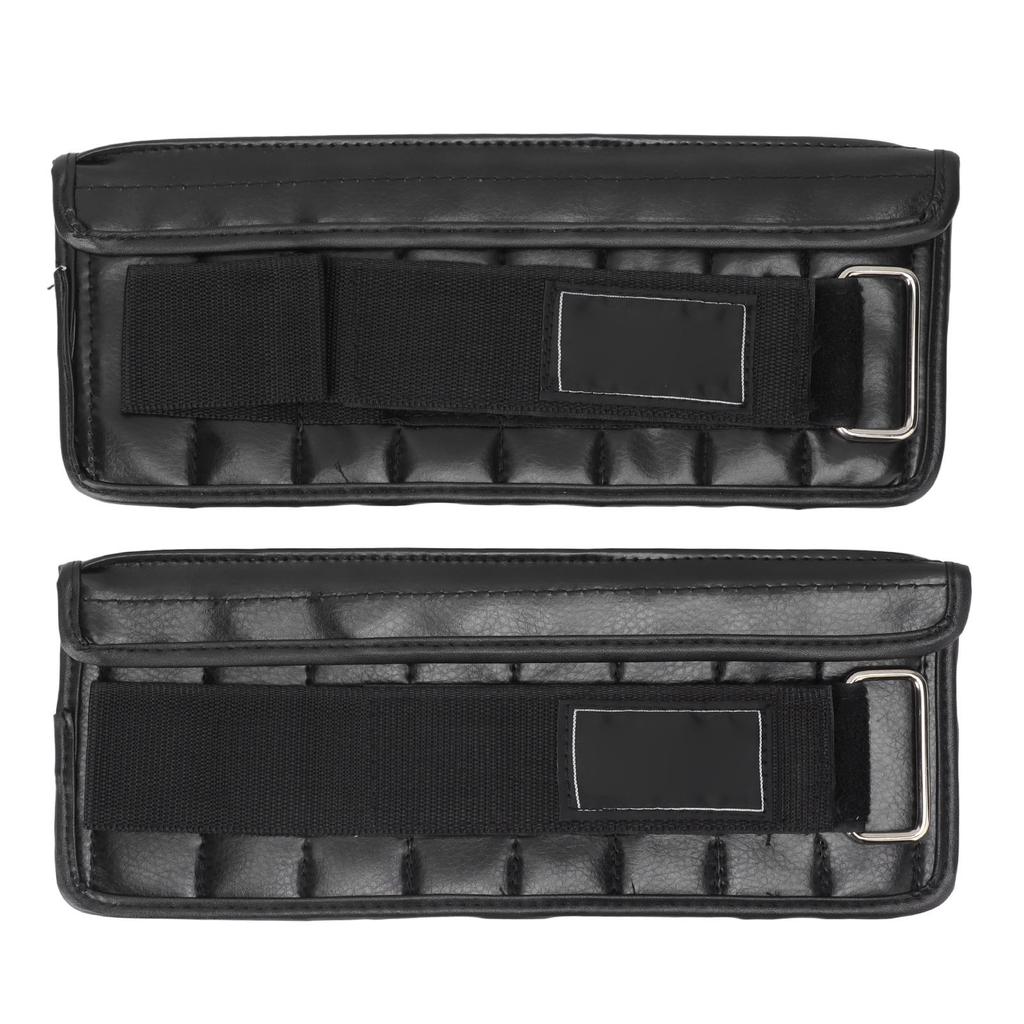 1Pair Wrist Weights Sandbag 1‑3kg Adjustable Ankle Weights Wrist Straps for Men Women Arm Fitness