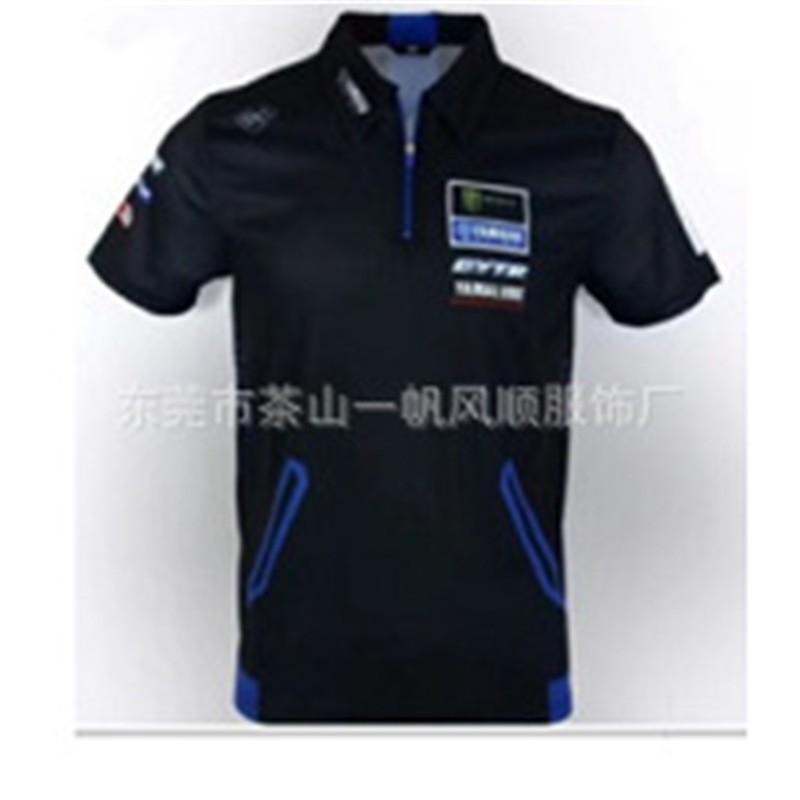 Unisex Off-Road Racing Polo Shirt Short Sleeve Turn-Down Collar Breathable Sport Tee Cycling Motorcross
