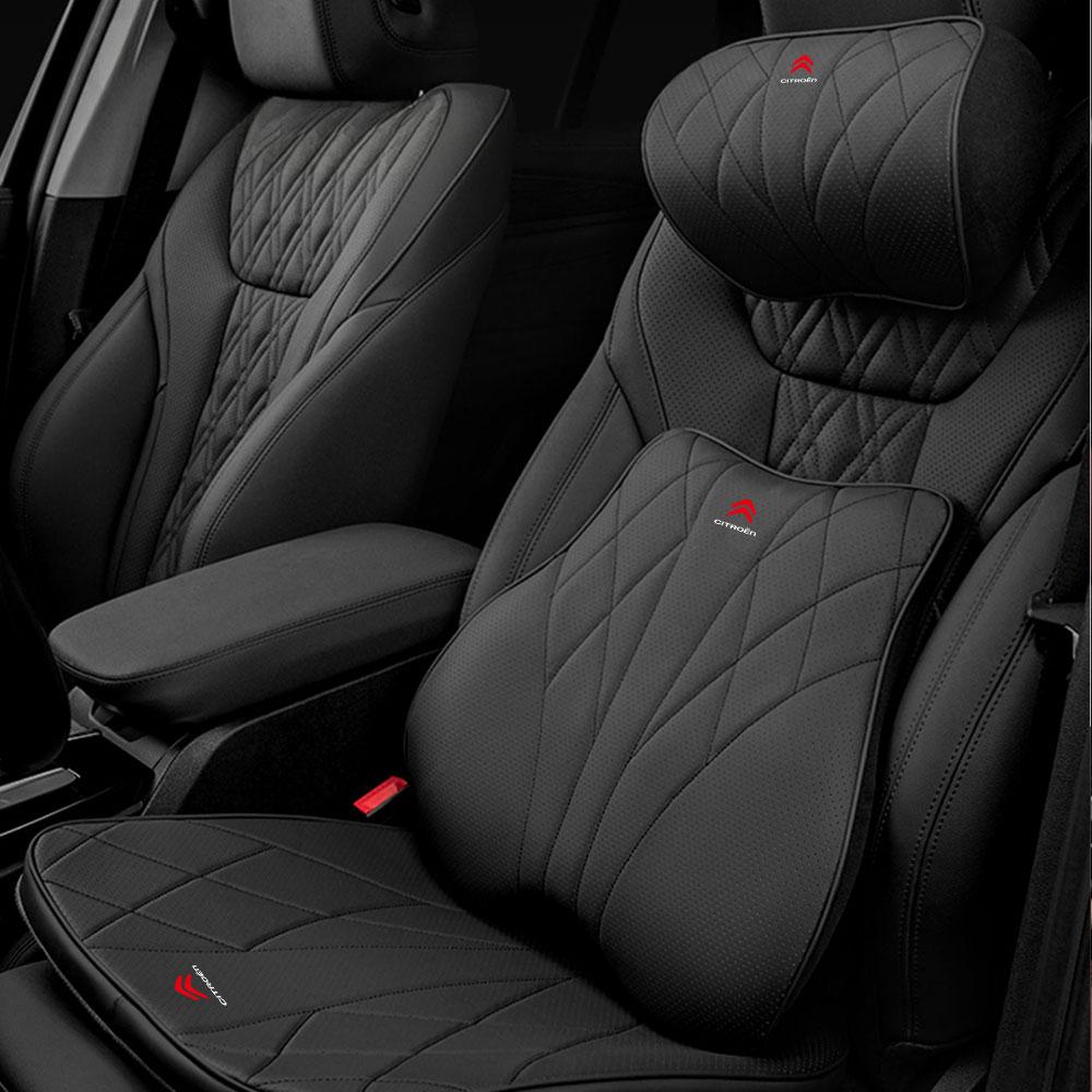 Car Neck Pillow Seat Cushion Lumbar Support Auto Interiors For Citroen C4 C3 C5 C2 Berlingo C-Elysee C4-Picasso C4-Aircross DS