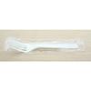 Yamato Bussan Plastic Forks, Bag-Packed, Disposable Tableware, Ivory, 16cm Long, Disposable Cutlery, Commercial Use, 100 Pieces
