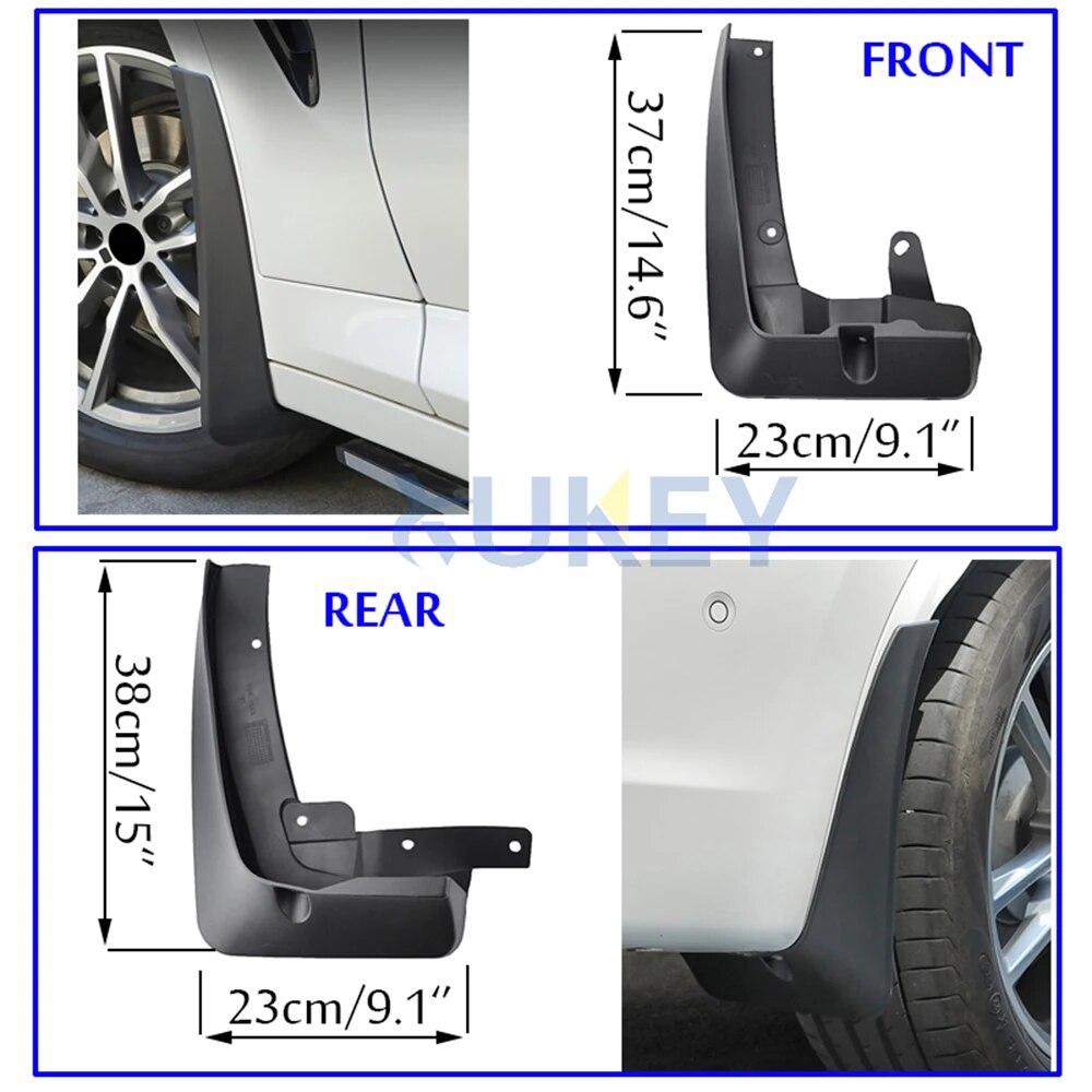 Car MudFlap Mud Flaps For BMW X3 G01 2018   Mudflaps Splash Guards Mudguards Car Styling OE 82162410526 82162410525