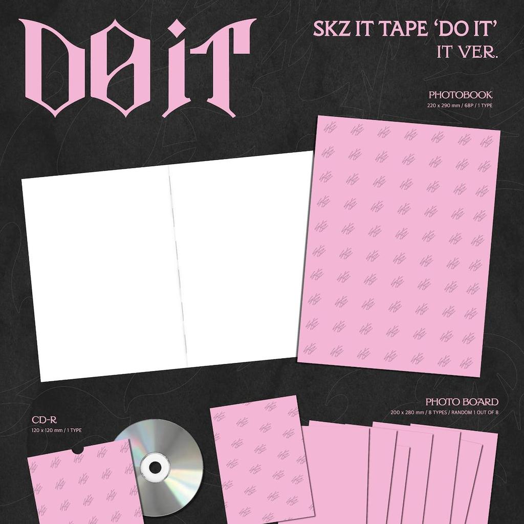 ПРЕИМУЩЕСТВА ПРЕДЗАКАЗА: Stray Kids - SKZ IT TAPE [DO IT] (ИТ Вер.)