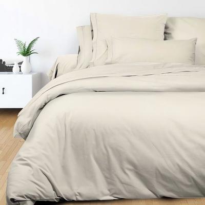Хлопковый пододеяльник 240x220 см PERCALE ecru, Soleil d'ocre