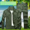 Beicangwang Men's Summer Cotton Workwear: Breathable, Wear-Resistant Camouflage Uniform