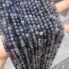 Иолит Натуральный Камень Резные Квадратные Бусины для DIY Аксессуаров для Украшений