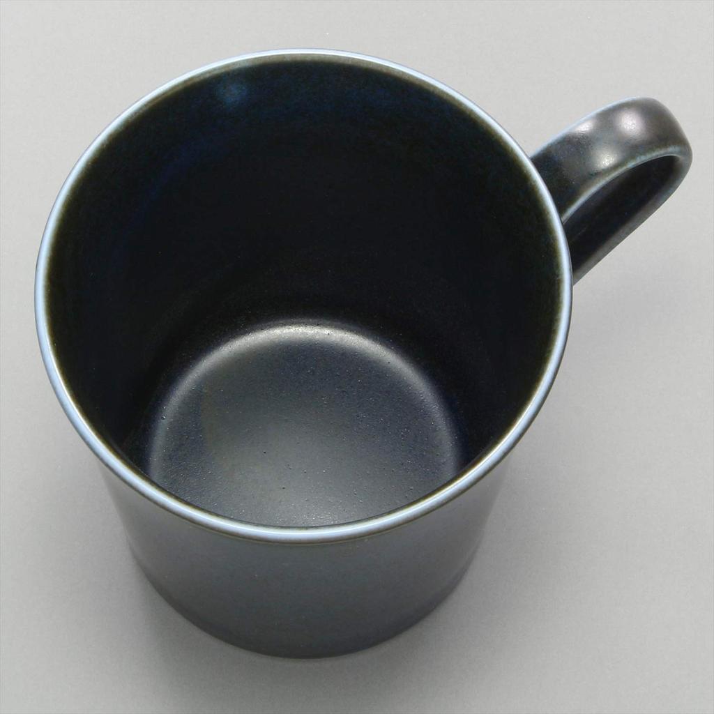 Кружка Mino Ware Lightweight Mug Indigo Диаметр 9 см x Высота Подходит для микроволновой печи и посудомоечной машины Сделано в Японии 9,5 см 132-8020