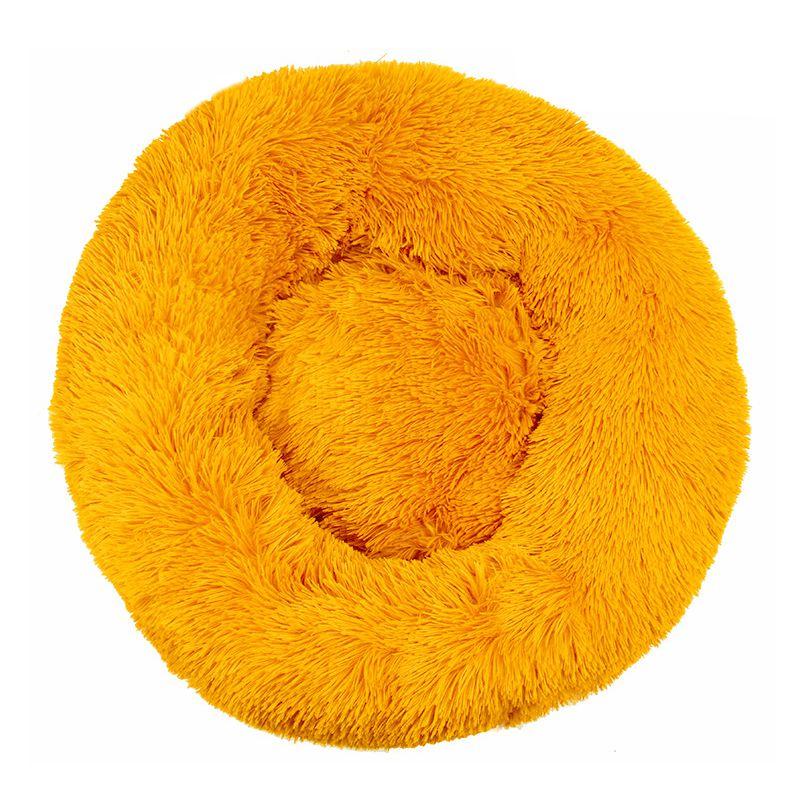 Пушистая плюшевая кровать для собаки, кошки, питомца, удобный коврик с легким дизайном для удобства в путешествиях