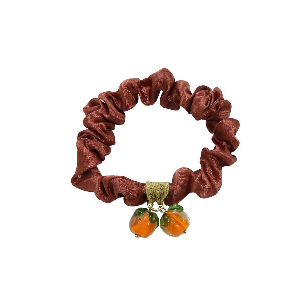 Сетчатая маленькая веревка для волос из хурмы, кольцо для волос в тонкой кишке, резинка для галстука