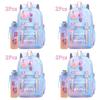 2Pcs/set Ainme K-Pop Demon Hunters English Letter Printed Backpack with Water Bottler for Teenager Girl Boy Bookbag Travel Bag