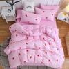 Duvet Cover Sets Bedroom Accessories Cotton Blend Quilt Cover Bed Sheet + Pillowcase