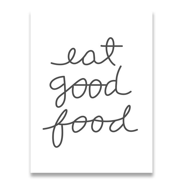 Скандинавское настенное искусство, печать на холсте, черно-белая мультяшная живопись, популярная посуда, изображение постера в стиле минимализм