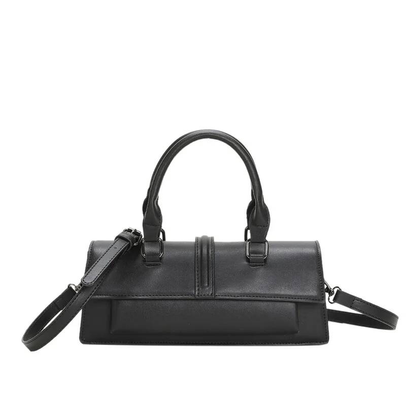Новая стильная прямоугольная коробка Дизайнерская маленькая квадратная портативная сумка-сумка-мессенджер на плечо Высококачественная женская кожаная сумка Кошелек