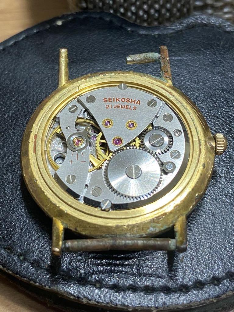 [USED] Seiko Cronos 21 Jewels Manual Winding Watch