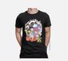 Men Ranma 1 2 Changing Warrior T Shirt Clothes Classic Short