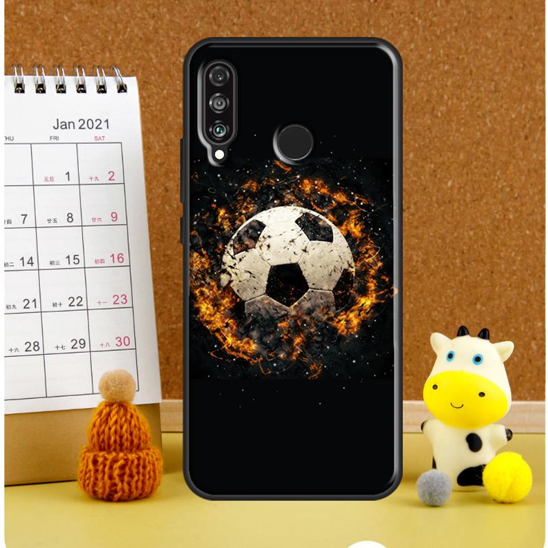 Футбольный мяч Для Huawei Nova Y61 Y60 Y70 Y72 Y73 Y90 Y91 12i 11i 3i 7i 8i 9 10 SE P20 P40 P30 Lite Чехол