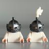 Compatible With 2594 Minifigures Medieval Series Knight Helmet Mask Building Block Parts Domestic Accessories Diy