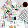 4PC/8PC Planner Stickers Encouragement of Planning Stickers Plan Scratch Sticker Office