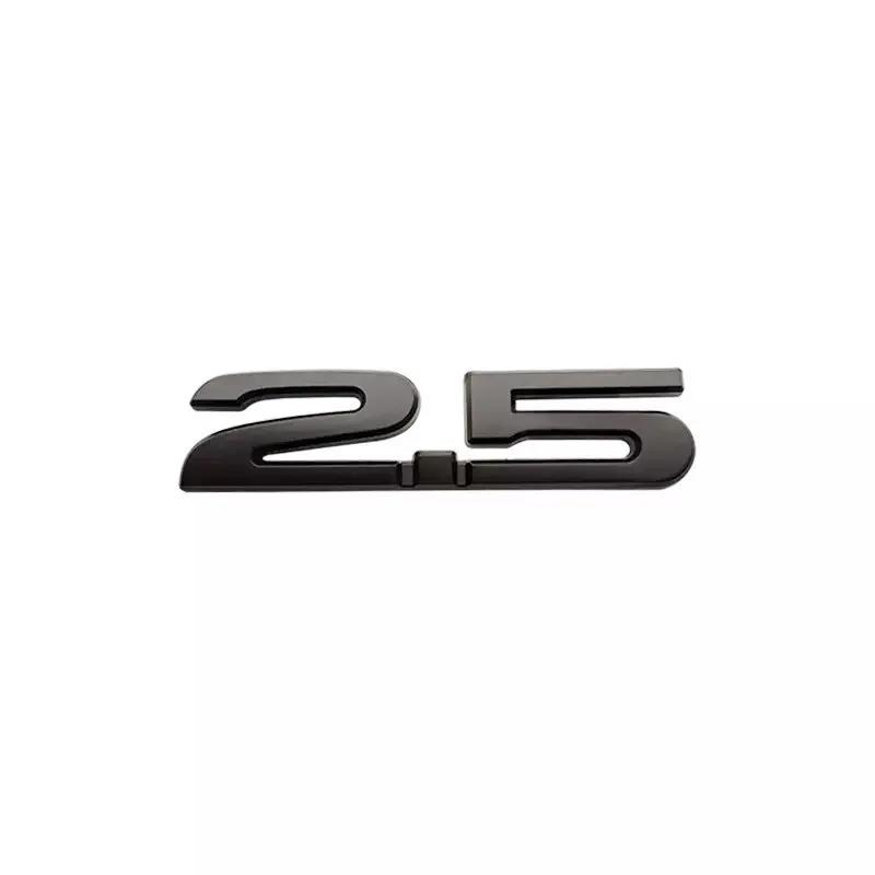 3D Металлические 2.0 2.5 Буквы Логотип Автомобильный Значок на Крыло Багажник Для Mazda 3 GT 5 6 626 Axela CX5 CX7 MX5 2.0 2.5 Наклейка Аксессуары