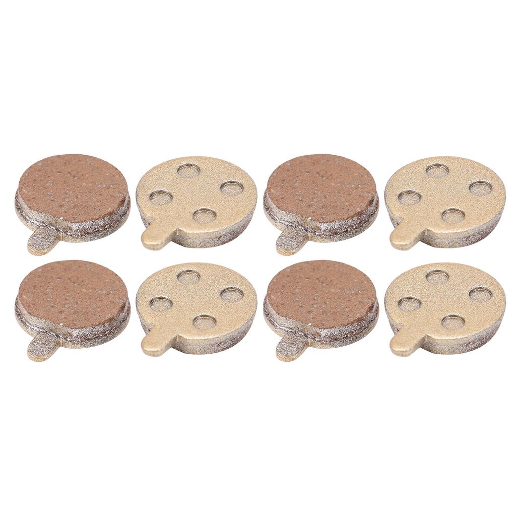 4Pair 10in Electric Scooter Disc Brake Universal Brake Pad Accessory Copper Based Metal