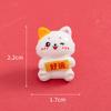 Cute Cat Mini Figurines Cartoon Lucky Cat Small Ornaments Creative Mascot Landscape Decoration Home Decoration Toys Gifts