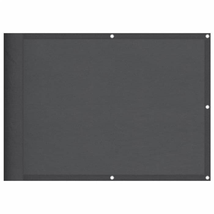 VidaXL Balcony Screen, Garden Privacy Screen, Protection Screen, Outdoor Terrace Privacy Screen, Anthracite 100% 4000046