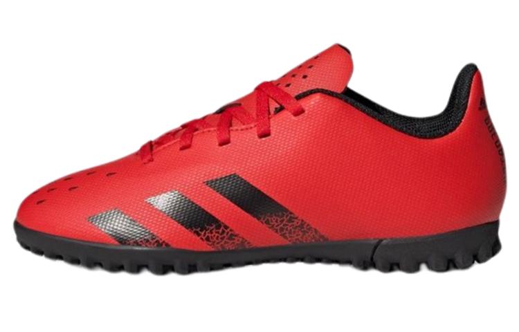 adidas PREDATOR Freeak.4 Нескользящие Устойчивые к истиранию Низкие Детские Футбольные Бутсы Красные Черные Детские FY6342
