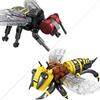 Строительные блоки серии Mantis Insect, реалистичные формы насекомых, простая сборка, идеально подходит для детей, подарок, украшение рабочего стола
