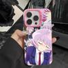 Anime Najimi Osana Mobile Phone Case for iPhone 17 16 15 14 13 12 11 X XR XS 8 7 Air Pro Max Plus Translucent Pink Cover
