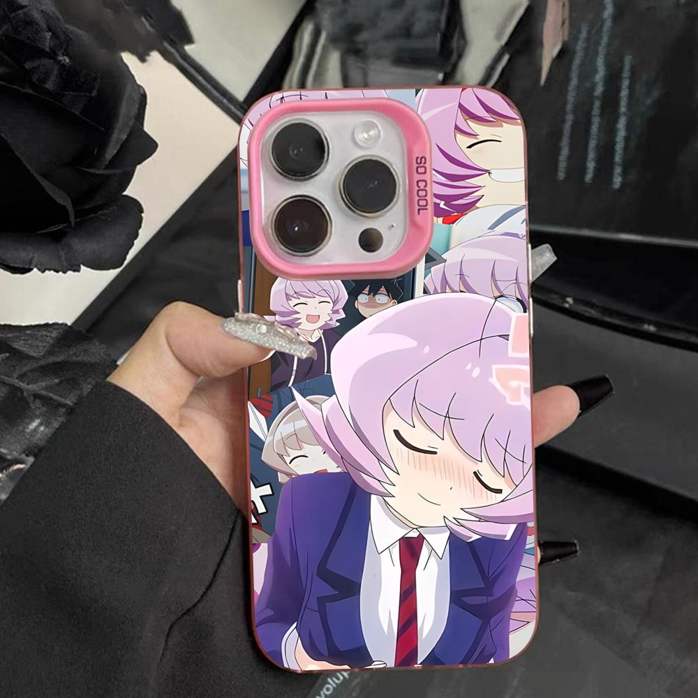 Anime Najimi Osana Mobile Phone Case for iPhone 17 16 15 14 13 12 11 X XR XS 8 7 Air Pro Max Plus Translucent Pink Cover