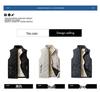 Men's Lambswool Casual Fleece Vest - Thick, Cold-Resistant Sleeveless Jacket for Autumn-Winter (Middle-Aged & Elderly)