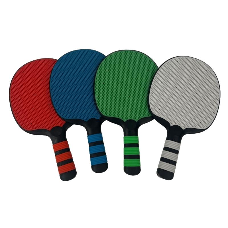 1 Pair Rubber Table Tennis Equipment for Beginner Pingpong Paddle Set Table Tennis Bat Table Tennis Rackets Set