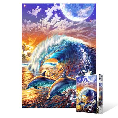 Пазл из 1000 деталей / Dolphin Wave, популярная корейская головоломка