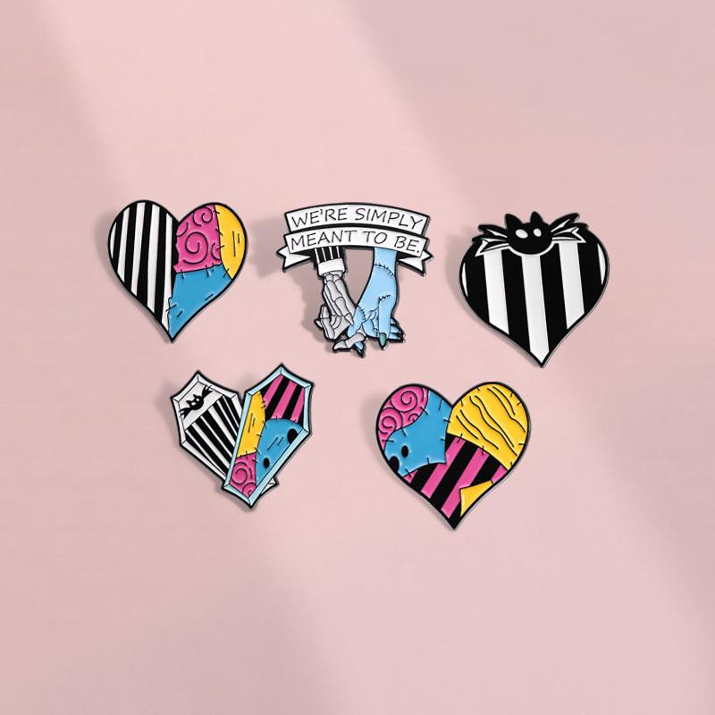 Creative Alloy Brooch With Cartoon Character Design Versatile And Stylish For All