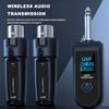 XLR Передатчик и Приемник Перезаряжаемые Микрофоны Проводная к Беспроводной Системе Беспроводной Микрофонный Адаптер для Динамического Микрофона