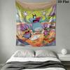 Oggy Soul Wall Tapestry Aesthetic Wall Hanging Printed Fabric Blanket Decorative Tapestries for Bedroom Living Room Home Decor
